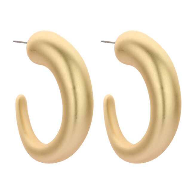 Les Cordes Oorring DOB126 Goud Mat