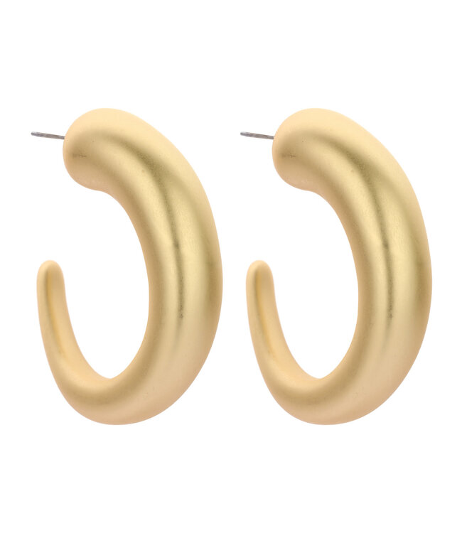 Les Cordes Oorring DOB126 Goud Mat
