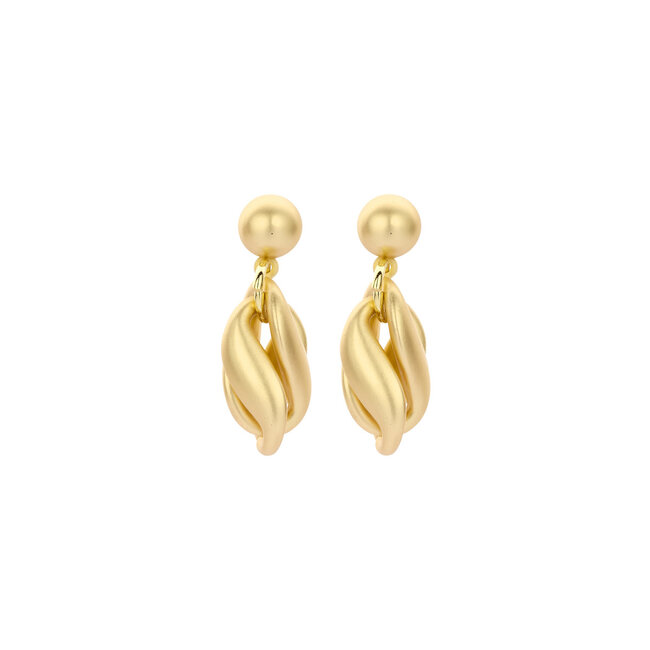 Les Cordes Oorring Dublin Goud Mat
