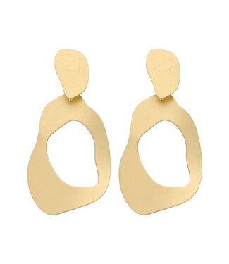 Les Cordes Oorring GOB1 Goud Mat