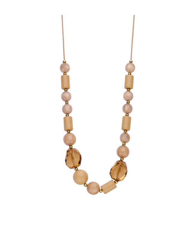 Les Cordes Halsketting Kasper Beige