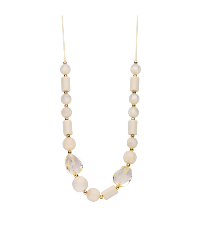 Les Cordes Halsketting Kasper Ecru