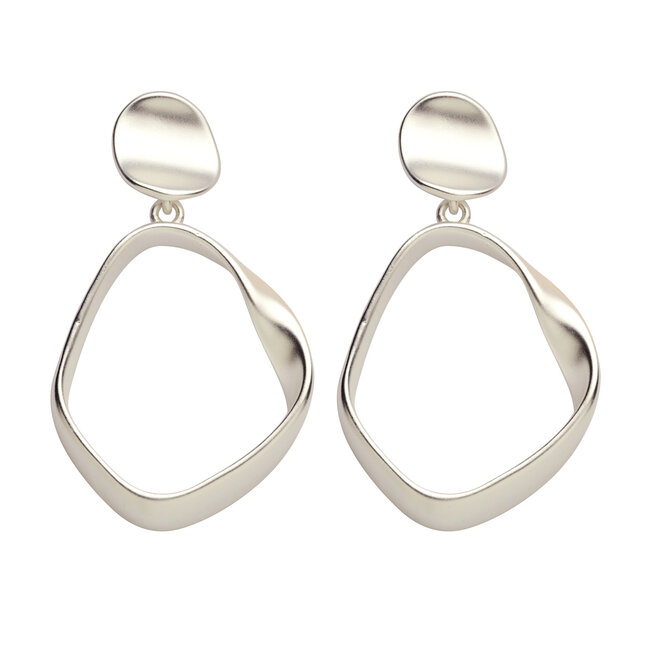 Les Cordes Oorring ORB3 Zilver mat