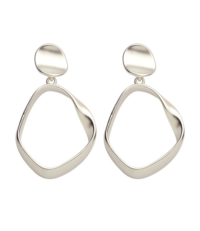 Les Cordes Oorring ORB3 Zilver mat