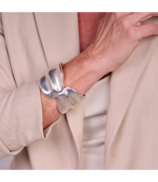 Les Cordes Armband Berlijn Zilver Mat