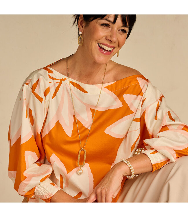 Les Cordes Halsketting Dana Goud