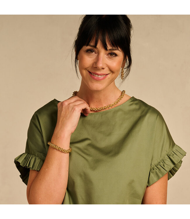 Les Cordes Armband Debbie Goud