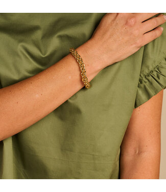 Les Cordes Armband Debbie Goud