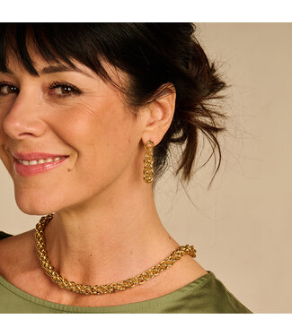 Les Cordes Halsketting Debbie Goud