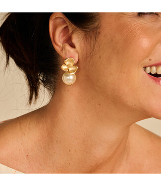 Les Cordes Oorring DOB116 Parelmoer