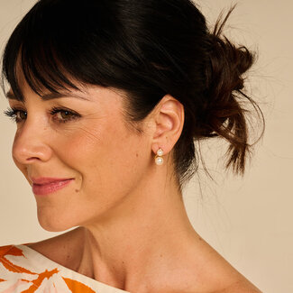 Les Cordes Oorring DOB119 Parelmoer