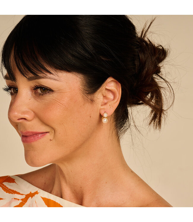 Les Cordes Oorring DOB119 Parelmoer