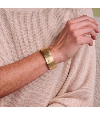 Les Cordes Armband MAB13 Goud Mat