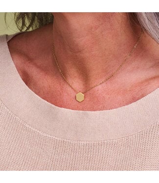 Les Cordes Halsketting Matan Goud