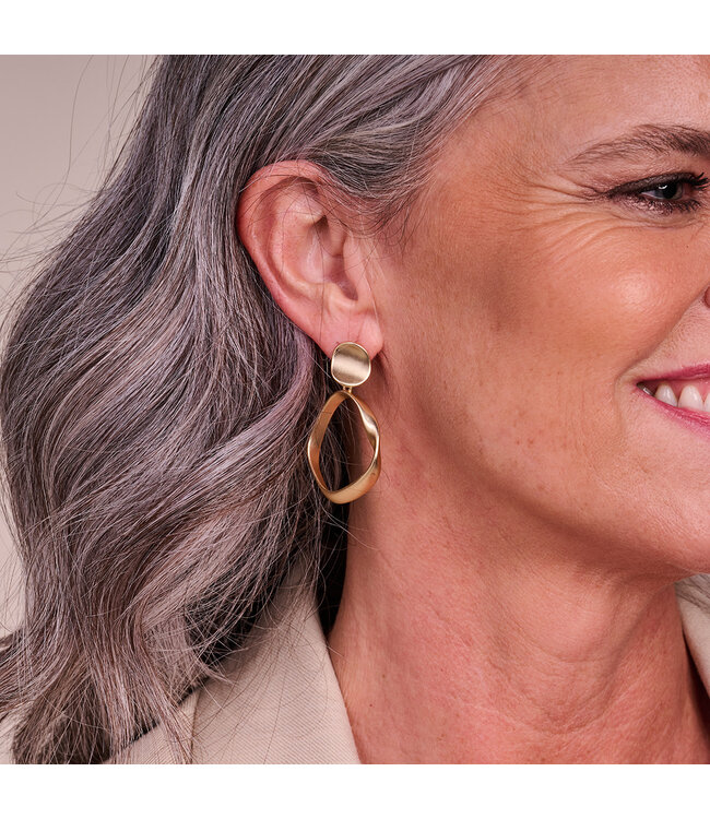 Les Cordes Oorring ORB3 Goud mat