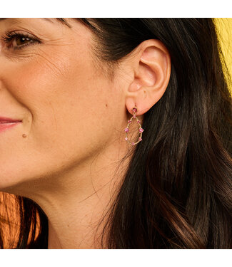 Les Cordes Oorring XOB57 Fuchsia