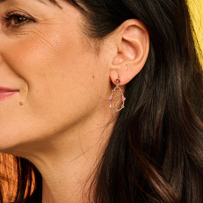 Les Cordes Oorring XOB57 Fuchsia