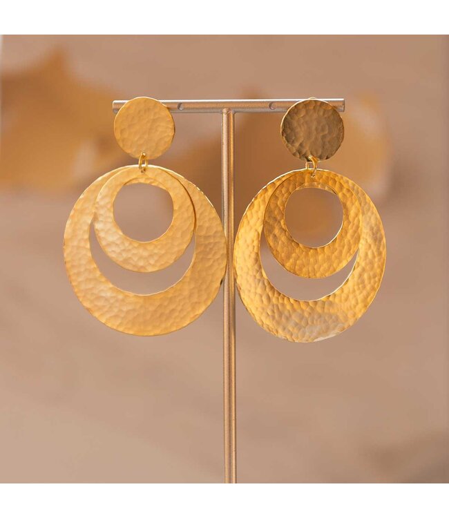 TAIM Oorring Hermia Goud