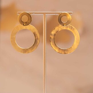 TAIM Oorring Catia Goud