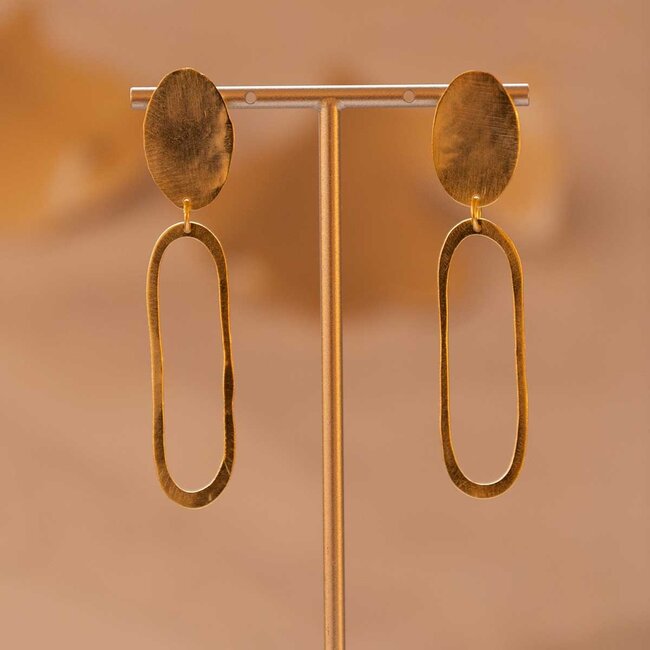 TAIM Oorring Melinda Goud