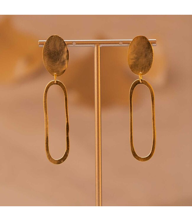 TAIM Oorring Melinda Goud