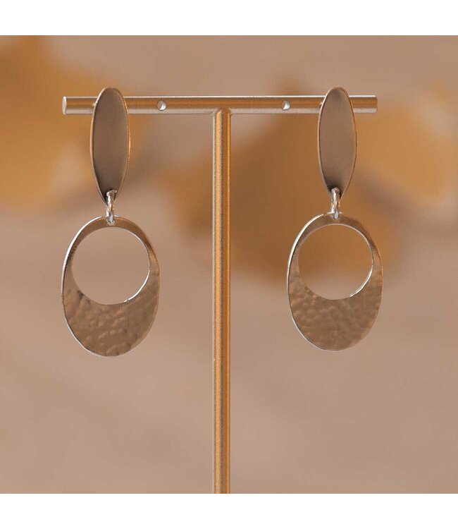 TAIM Oorring Jupiter zilver