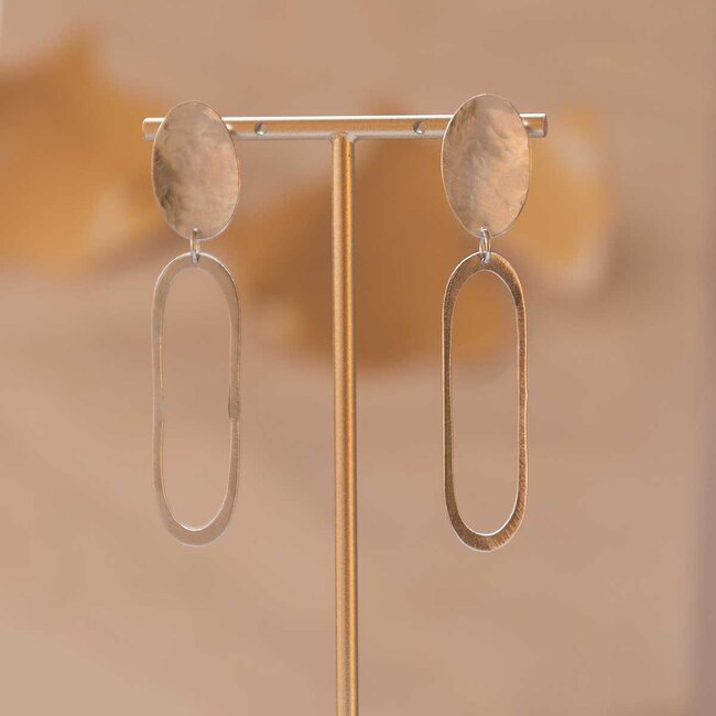 TAIM Oorring Melinda Zilver