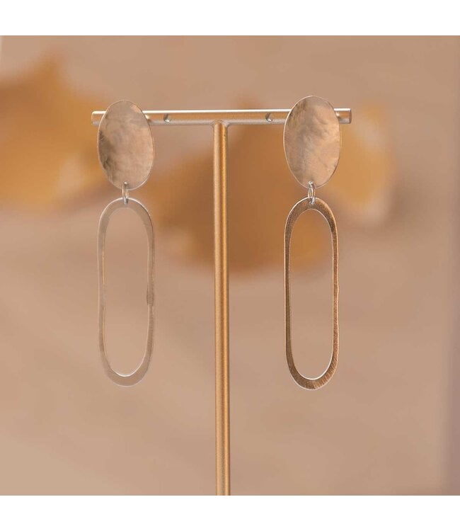 TAIM Oorring Melinda Zilver