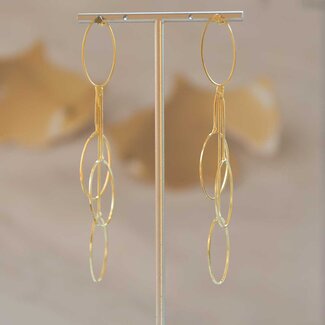 TAIM Oorring Rhodina Goud