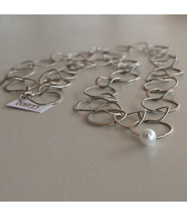 TAIM Halsketting Larina Zilver