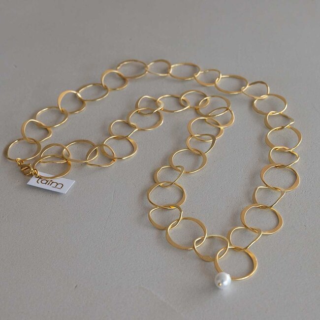 TAIM Halsketting Larina Goud