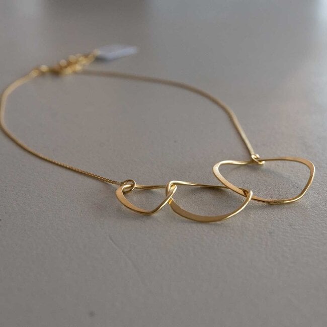 TAIM Halsketting Heurica Goud