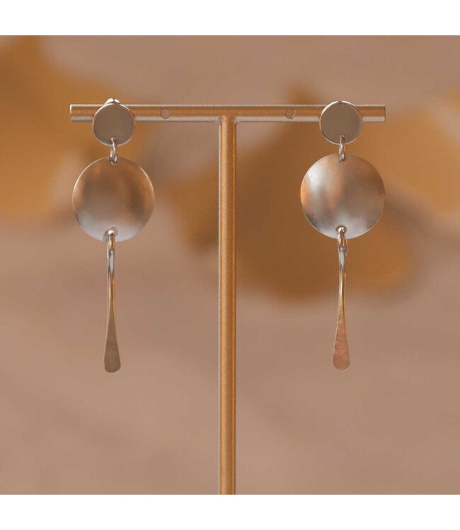 TAIM Oorring Anysia zilver