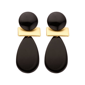 Les Cordes Oorring KOB32 Zwart