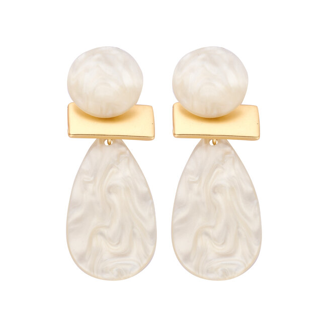 Les Cordes Oorring KOB32 Ecru