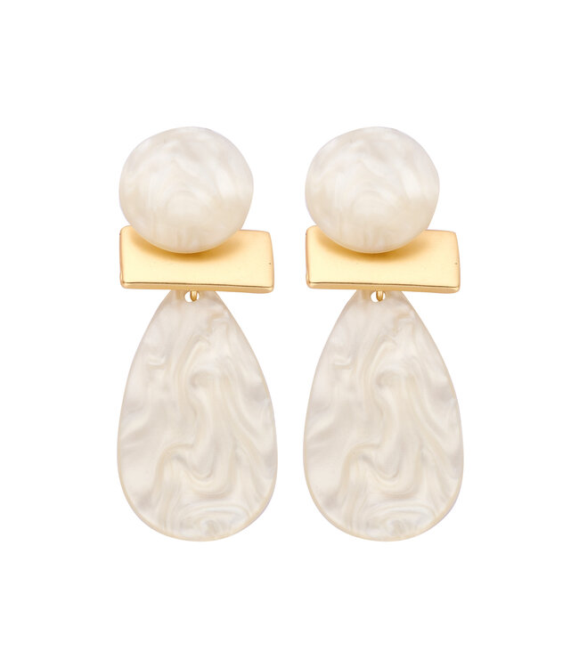 Les Cordes Oorring KOB32 Ecru