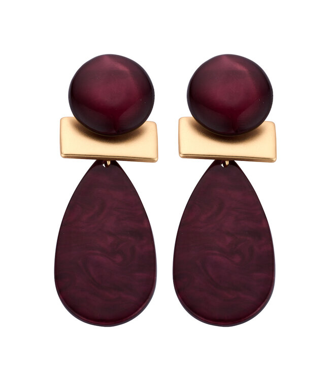 Les Cordes Oorring KOB32 Aubergine