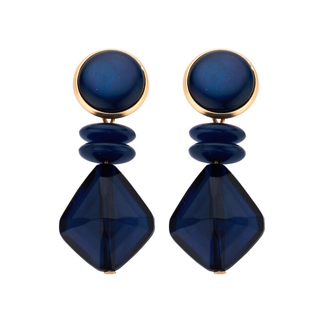 Les Cordes Oorring KOB30 Donkerblauw