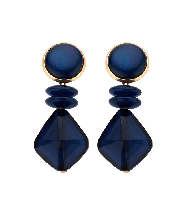 Les Cordes Oorring KOB30 Donkerblauw