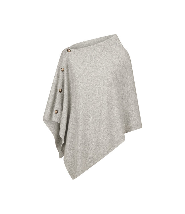 Les Cordes Poncho LCPONCHO2 Lichtgrijs