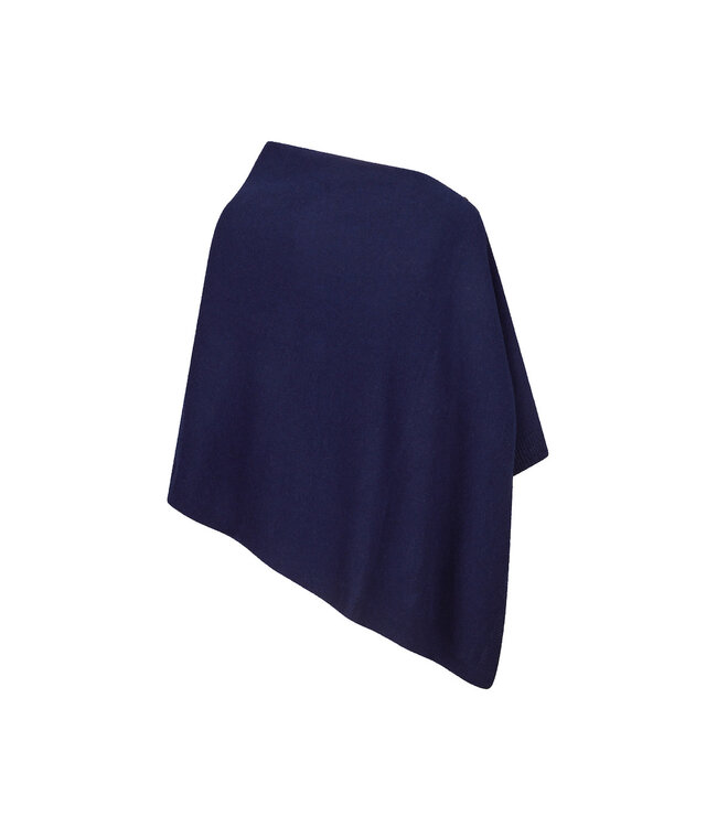 Les Cordes Poncho LCPONCHO2 Donkerblauw