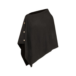 Les Cordes Poncho LCPONCHO2 Zwart