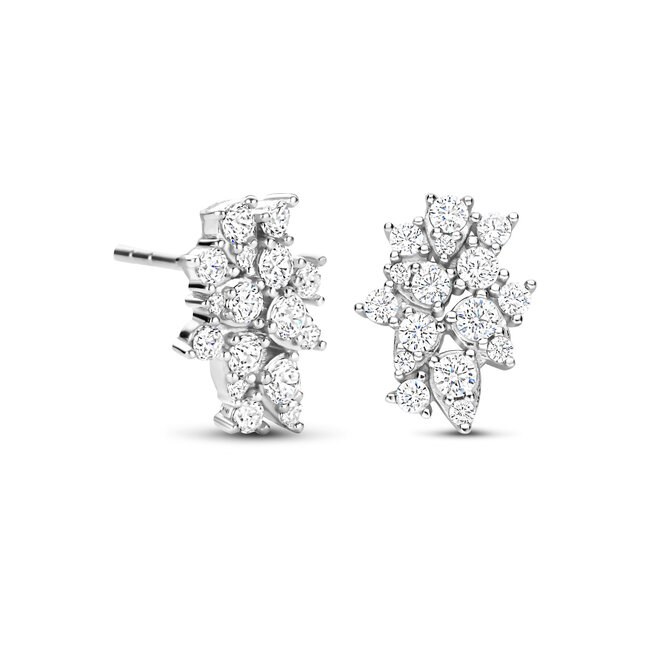 Silver Rose Oorring Dorianne