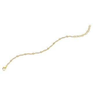 Silver Rose Armband Fauve Goud