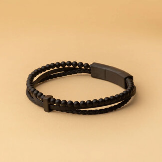 Gemini Armband Terra Black M-L