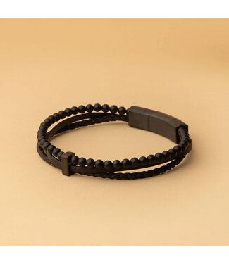 Gemini Armband Terra Black M-L