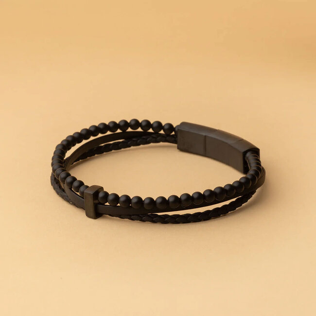Gemini Armband Terra Black M-L