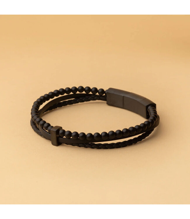 Gemini Armband Terra Black M-L