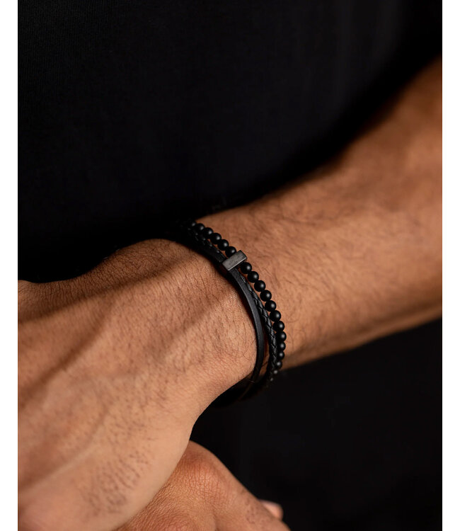 Gemini Armband Terra Black M-L