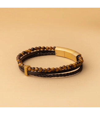 Gemini Armband Terra Brown M-L